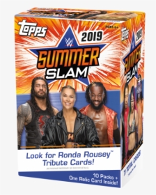 2019 Wwe Summerslam Value Box   Src Https - Wwe Summerslam Cards, HD Png Download, Transparent PNG